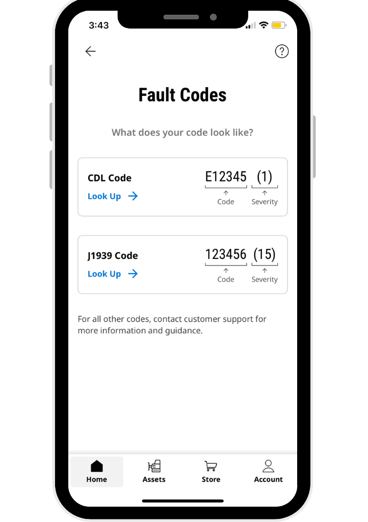 fault code fault code